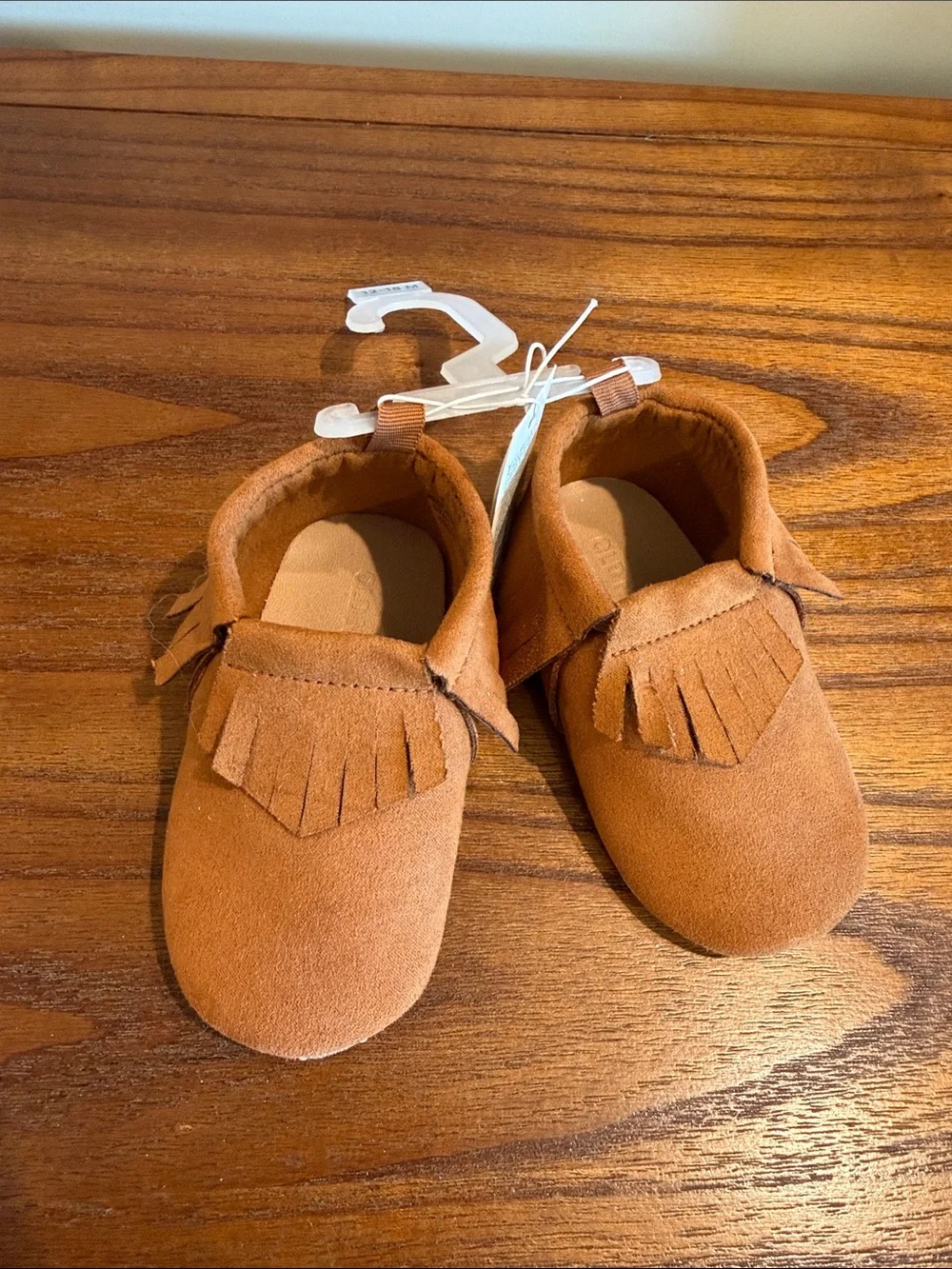 Old Navy Unisex Faux-Suede Moccasins for baby